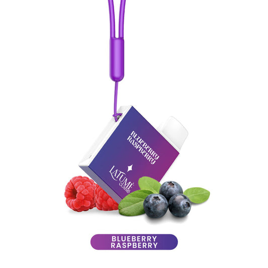 LA FUME Cuatro – Blueberry Raspberry