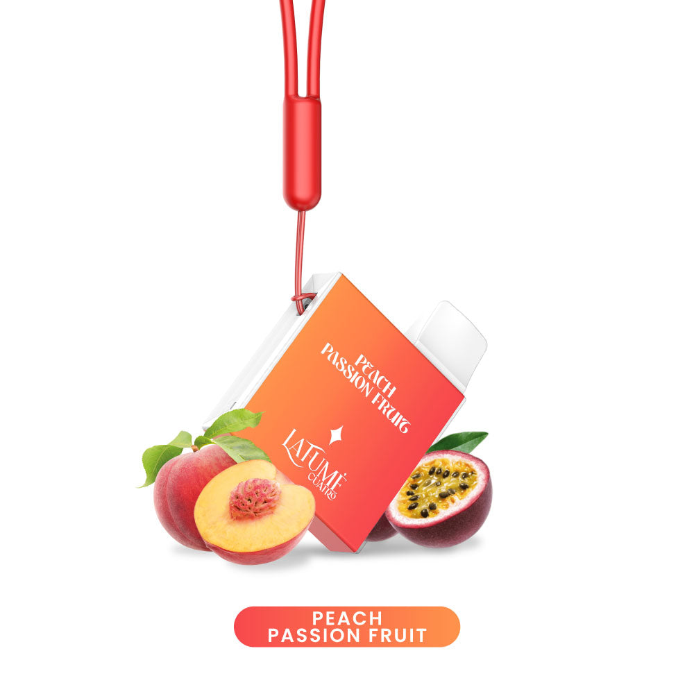 LA FUME Cuatro – Peach Passion Fruit