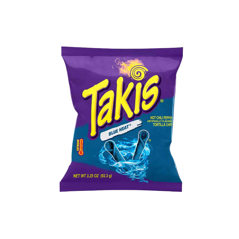 Takis Blue Heat Hot Chilli Pepper Tortilla 93g