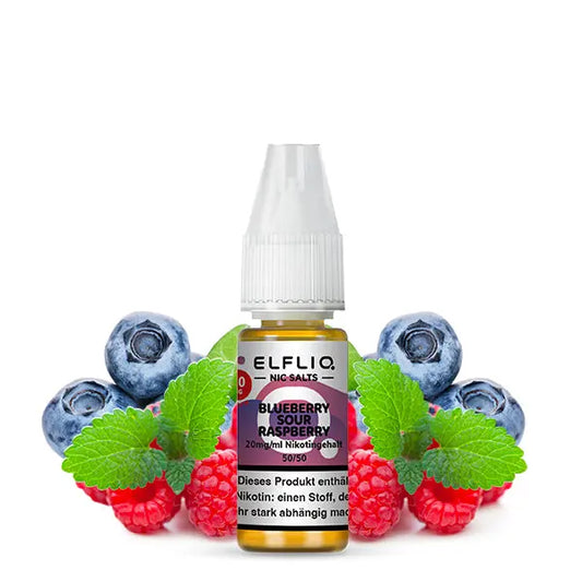 Elf Bar - Elfliq Blueberry Sour Raspberry nikotinsalz liquid