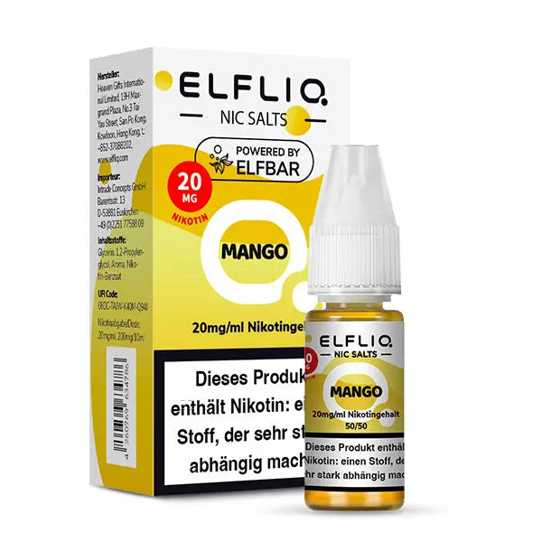 Elf Bar - Elfliq Mango nikotinsalz liquid