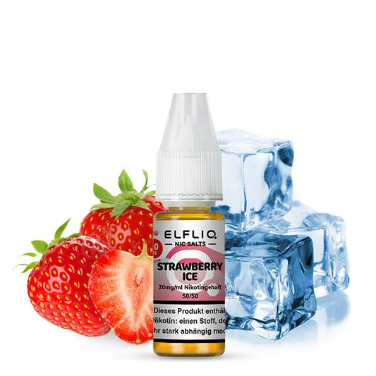 Elf Bar - Elfliq Strawberry Ice nikotinsalz liquid