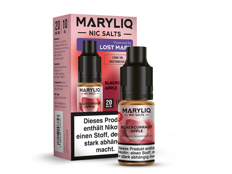 Lost Mary MARYLIQ - Blackcurrant Apple (Apfel, schwarze Johannisbeere) - Liquid