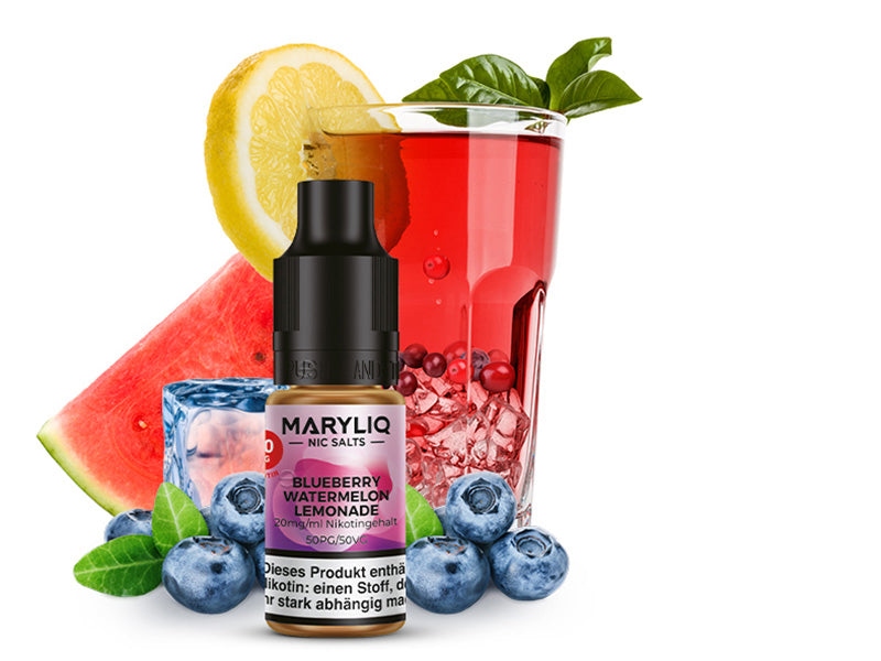 Lost Mary MARYLIQ - Blueberry Watermelon Lemonade (Heidelbeere, Wassermelone, Limonade) - Liquid