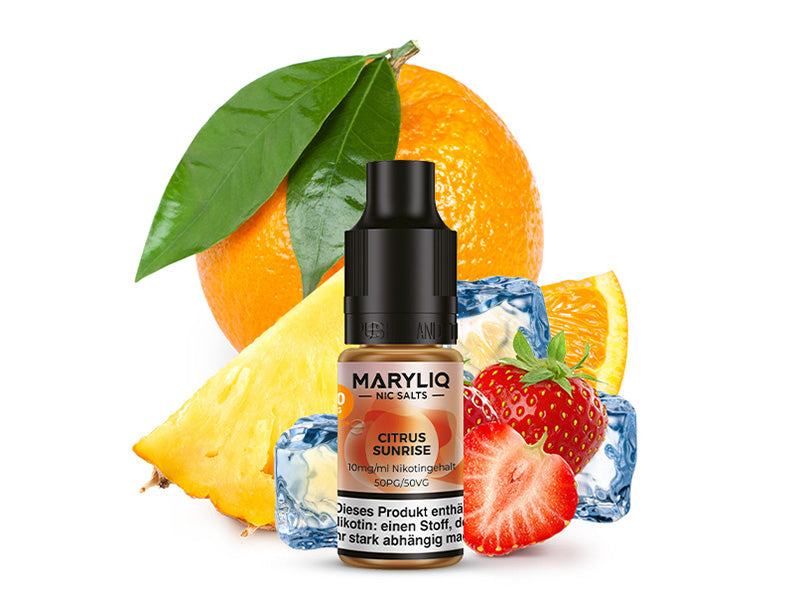 Lost Mary MARYLIQ - Citrus Sunrise (Zitrone-Orange-Erdbeere)- Liquid