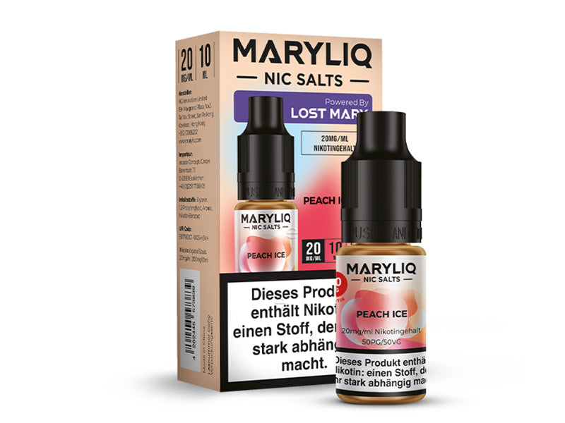 Lost Mary MARYLIQ - Peach Ice (Pfirsich-Eis) - Liquid