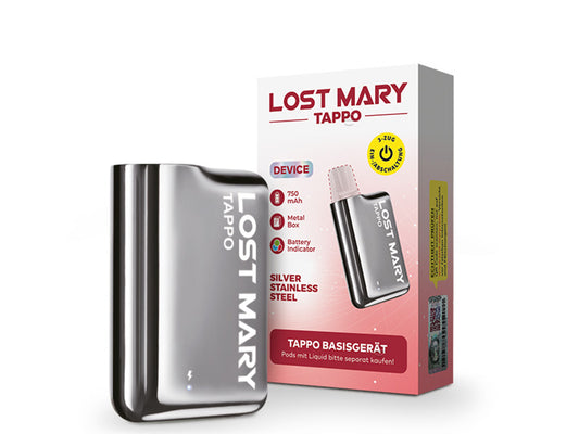 Lost Mary Tappo - Basisgerät - ELFBAR - Silver Stainless