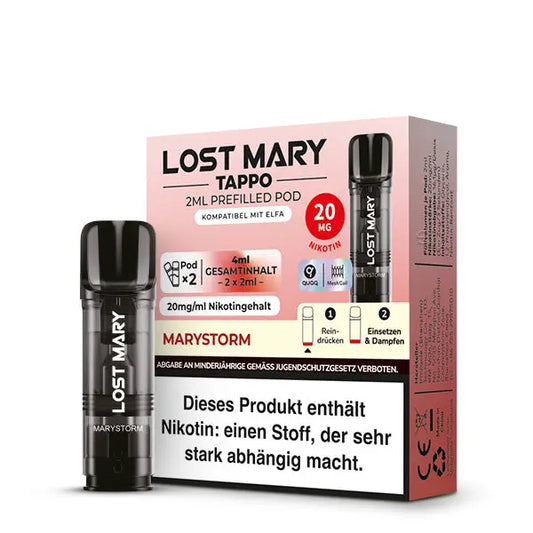 Elf Bar - Mary Storm - Lost Mary - PODS 2x 20mg