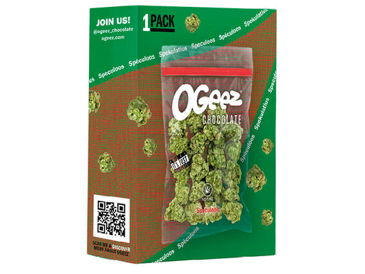 OGEEZ Schokolade Speculoos Spekulatius in Weed Optik 35g